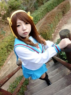 Suzumiya Haruhi no Yuuutsu cosplay Fuck - Sayumi_000 (29)