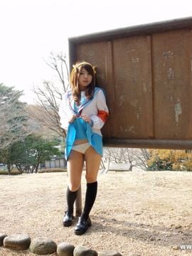 Suzumiya Haruhi no Yuuutsu cosplay Fuck - Sayumi_000 (52)