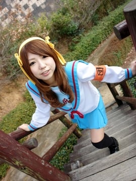 Suzumiya Haruhi no Yuuutsu cosplay Fuck - Sayumi_000 (31)