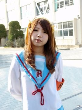 Suzumiya Haruhi no Yuuutsu cosplay Fuck - Sayumi_000 (2)