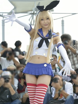 COMIKET - kantai collection cosplay by Lenfried_55