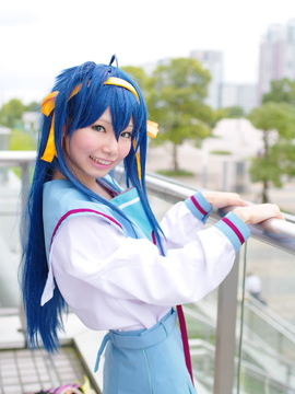 [姫宮 まほれ] lucky  star - Izumi Konata cosplay by Himemiya Mahore_157