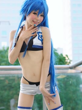 [姫宮 まほれ] lucky  star - Izumi Konata cosplay by Himemiya Mahore_006