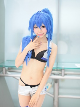 [姫宮 まほれ] lucky  star - Izumi Konata cosplay by Himemiya Mahore_054