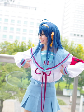 [姫宮 まほれ] lucky  star - Izumi Konata cosplay by Himemiya Mahore_154