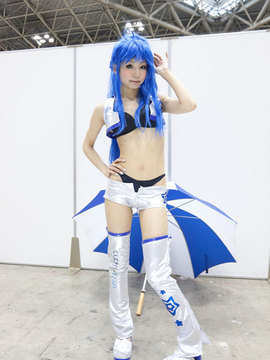 [姫宮 まほれ] lucky  star - Izumi Konata cosplay by Himemiya Mahore_071