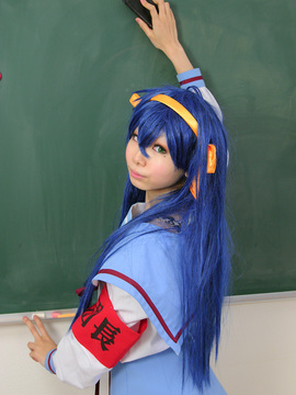 [姫宮 まほれ] lucky  star - Izumi Konata cosplay by Himemiya Mahore_167