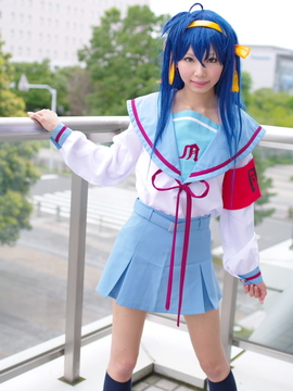 [姫宮 まほれ] lucky  star - Izumi Konata cosplay by Himemiya Mahore_147