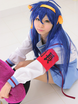 [姫宮 まほれ] lucky  star - Izumi Konata cosplay by Himemiya Mahore_162