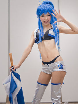 [姫宮 まほれ] lucky  star - Izumi Konata cosplay by Himemiya Mahore_039