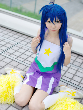 [姫宮 まほれ] lucky  star - Izumi Konata cosplay by Himemiya Mahore_220