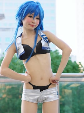 [姫宮 まほれ] lucky  star - Izumi Konata cosplay by Himemiya Mahore_003