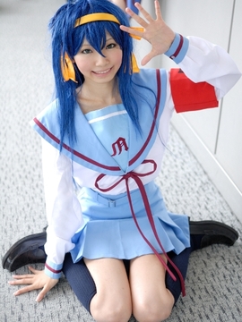 [姫宮 まほれ] lucky  star - Izumi Konata cosplay by Himemiya Mahore_160