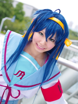 [姫宮 まほれ] lucky  star - Izumi Konata cosplay by Himemiya Mahore_158