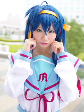 [姫宮 まほれ] lucky  star - Izumi Konata cosplay by Himemiya Mahore_156