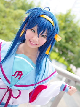 [姫宮 まほれ] lucky  star - Izumi Konata cosplay by Himemiya Mahore_152