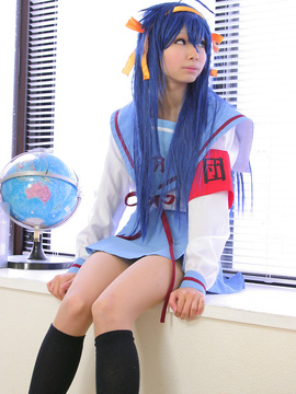 [姫宮 まほれ] lucky  star - Izumi Konata cosplay by Himemiya Mahore_164