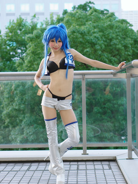 [姫宮 まほれ] lucky  star - Izumi Konata cosplay by Himemiya Mahore_010