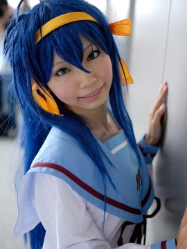 [姫宮 まほれ] lucky  star - Izumi Konata cosplay by Himemiya Mahore_159