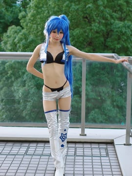 [姫宮 まほれ] lucky  star - Izumi Konata cosplay by Himemiya Mahore_009