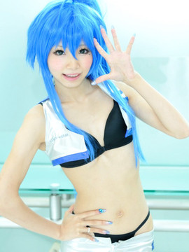 [姫宮 まほれ] lucky  star - Izumi Konata cosplay by Himemiya Mahore_085