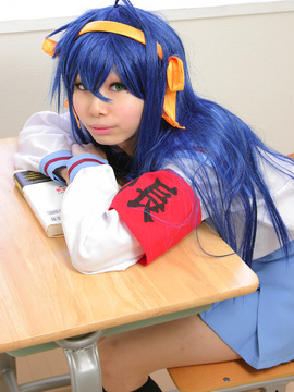 [姫宮 まほれ] lucky  star - Izumi Konata cosplay by Himemiya Mahore_170