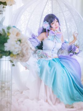 白色情人节东条希cos_【cos正片】白色情人节绘希 (8)