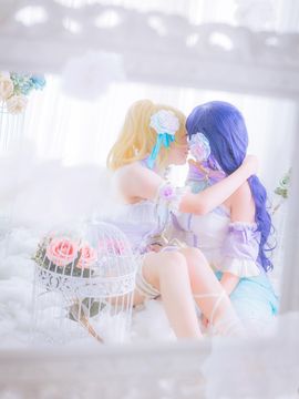 白色情人节东条希cos_【cos正片】白色情人节绘希 (2)