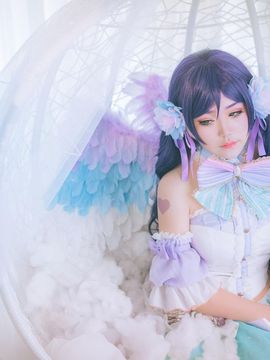 白色情人节东条希cos_【cos正片】白色情人节绘希 (6)