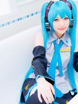 Vocaloid - Hatsune Miku cosplay by Kuuya_060