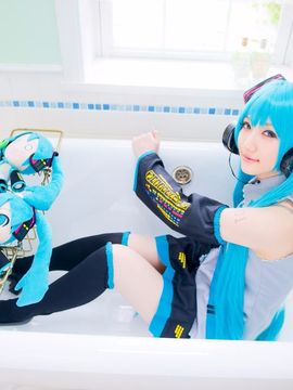 Vocaloid - Hatsune Miku cosplay by Kuuya_072