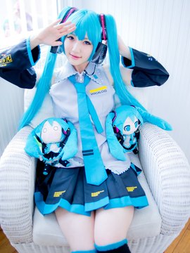 Vocaloid - Hatsune Miku cosplay by Kuuya_026