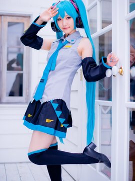 Vocaloid - Hatsune Miku cosplay by Kuuya_306