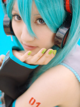 Vocaloid - Hatsune Miku cosplay by Kuuya_347