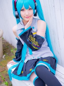 Vocaloid - Hatsune Miku cosplay by Kuuya_265