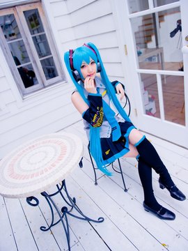 Vocaloid - Hatsune Miku cosplay by Kuuya_285