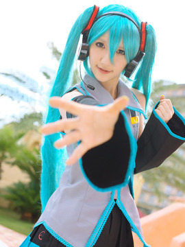 Vocaloid - Hatsune Miku cosplay by Kuuya_349