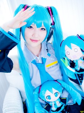 Vocaloid - Hatsune Miku cosplay by Kuuya_031