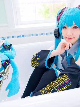 Vocaloid - Hatsune Miku cosplay by Kuuya_078