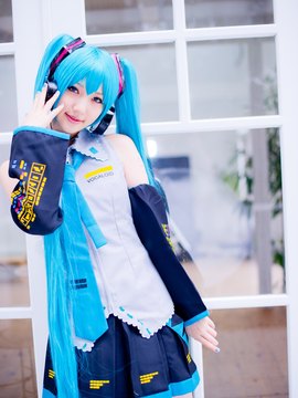 Vocaloid - Hatsune Miku cosplay by Kuuya_321