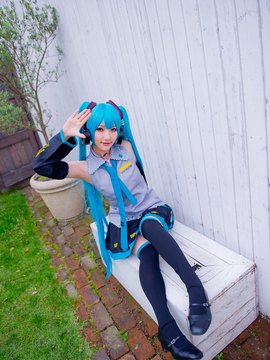 Vocaloid - Hatsune Miku cosplay by Kuuya_267