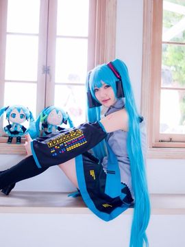 Vocaloid - Hatsune Miku cosplay by Kuuya_041