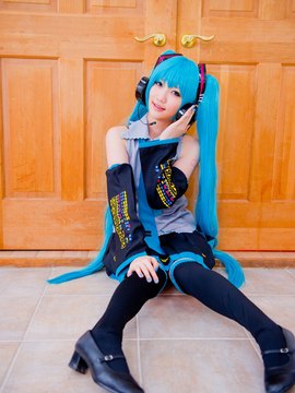 Vocaloid - Hatsune Miku cosplay by Kuuya_259