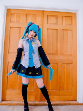 Vocaloid - Hatsune Miku cosplay by Kuuya_248