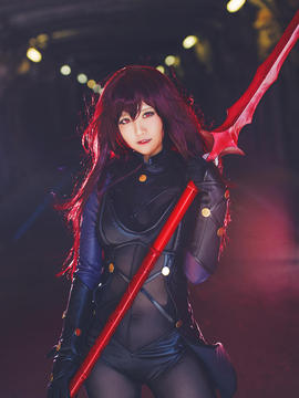 Fate Grand Order - Scathach Cosplay Compilation [老板 + 蜜瓜绵绵圈 + 青青子w]_031