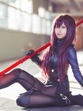 Fate Grand Order - Scathach Cosplay Compilation [老板 + 蜜瓜绵绵圈 + 青青子w]_023