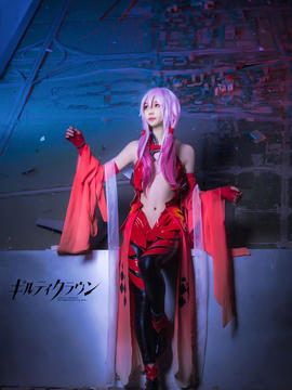 【娘炮的cos正片】罪恶王冠蝶祈战斗服Ver.COS_【罪恶王冠】——GUILTY CROWN—— (2)