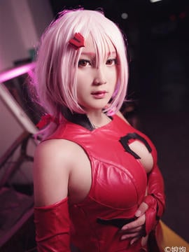 【娘炮的cos正片】罪恶王冠蝶祈战斗服Ver.COS_【娘炮的cos正片】罪恶王冠蝶祈战斗服Ver. (9)