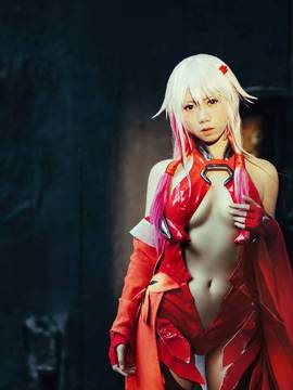 【娘炮的cos正片】罪恶王冠蝶祈战斗服Ver.COS_The Everlasting Guilty Crown (4)