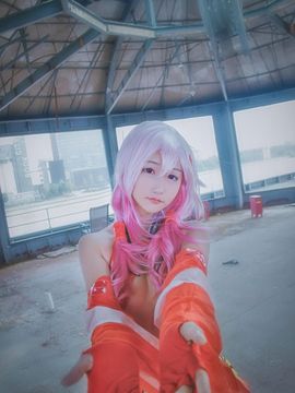 【娘炮的cos正片】罪恶王冠蝶祈战斗服Ver.COS_楪祈金鱼 (14)